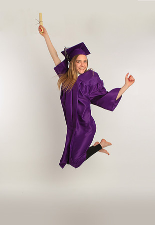 High School Cap and Gown - Porter Ridge High